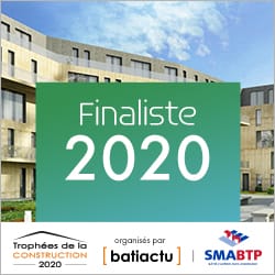 Finaliste 2020 "Trophées de la construction" Batiactu